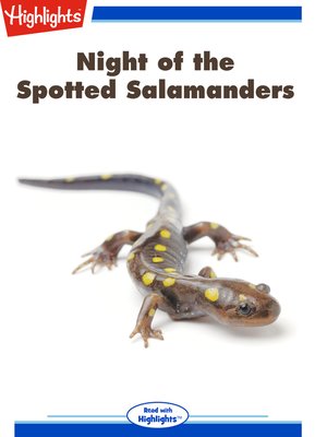 cover image of Night of the Spotted Salamanders